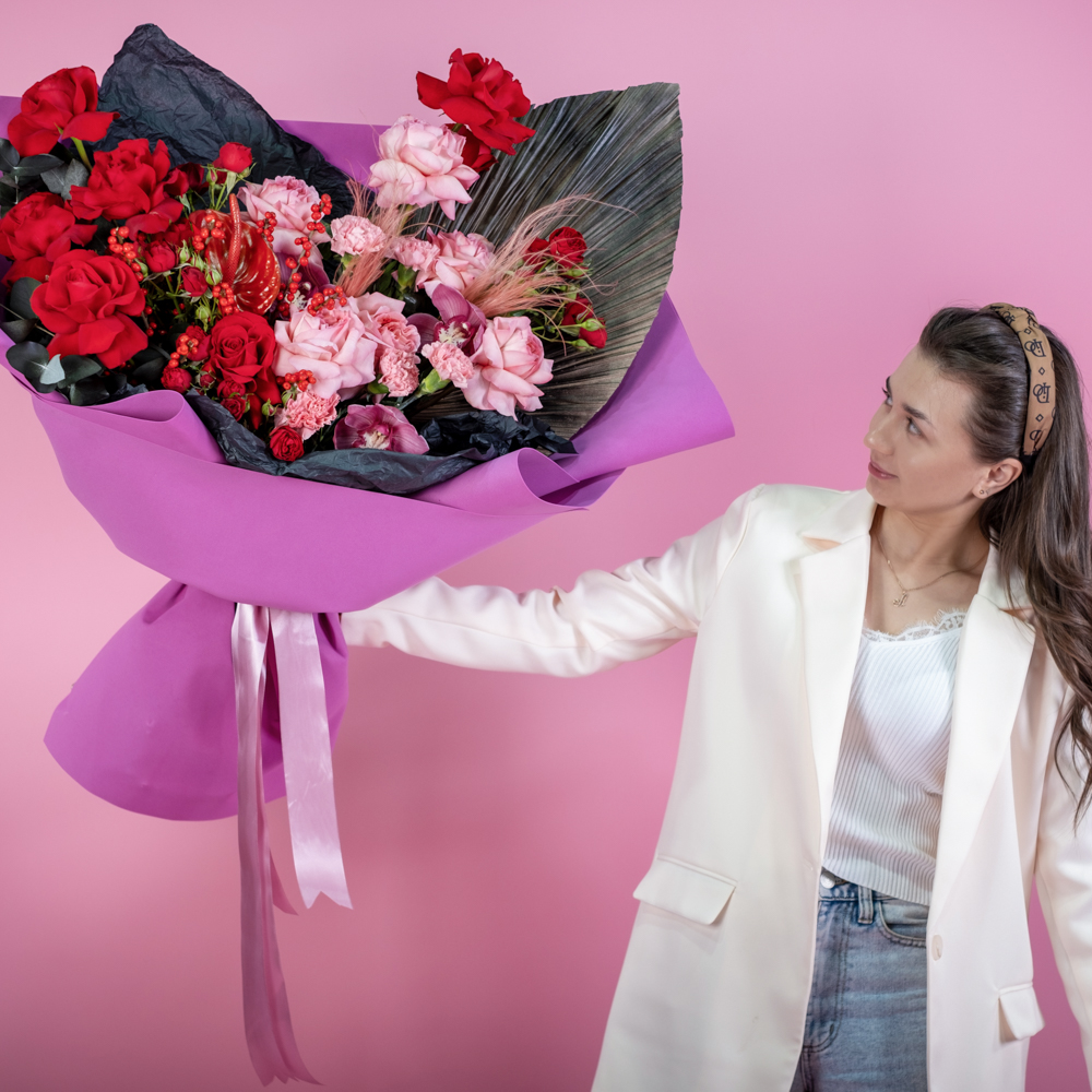 Букет «Эмоции любви»