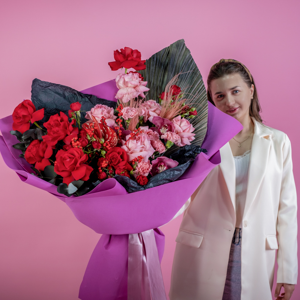 Букет «Эмоции любви»