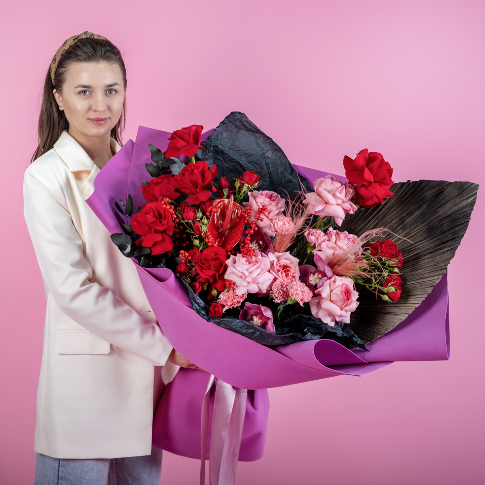 Букет «Эмоции любви»